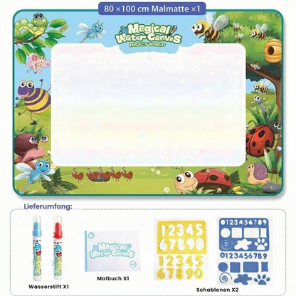 AquaMagic Malmatte - Magische Wasser-Malmatte für Kinder