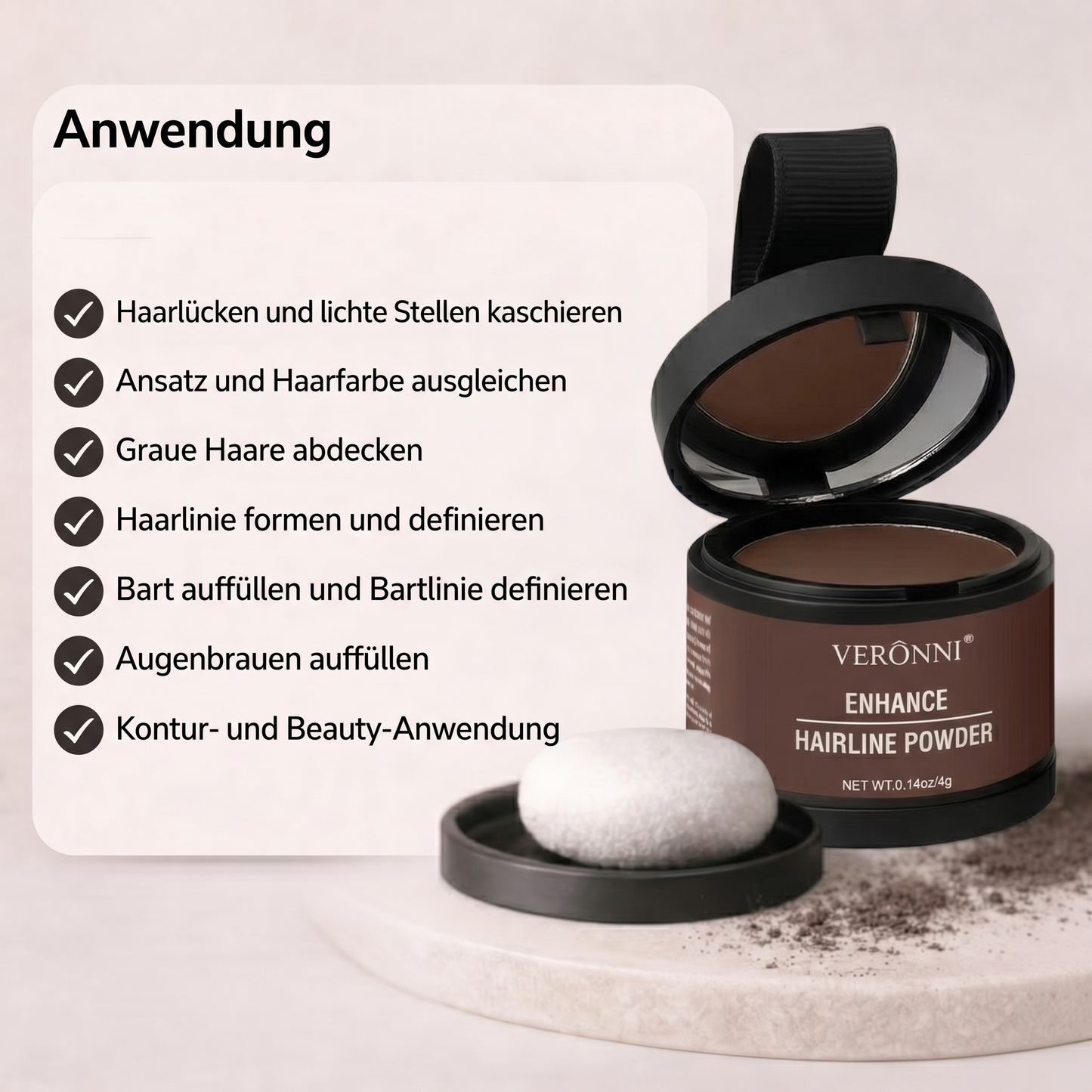 Hairline Powder – Instant Volumen & Ansatz Cover