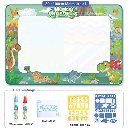 AquaMagic Malmatte - Magische Wasser-Malmatte für Kinder