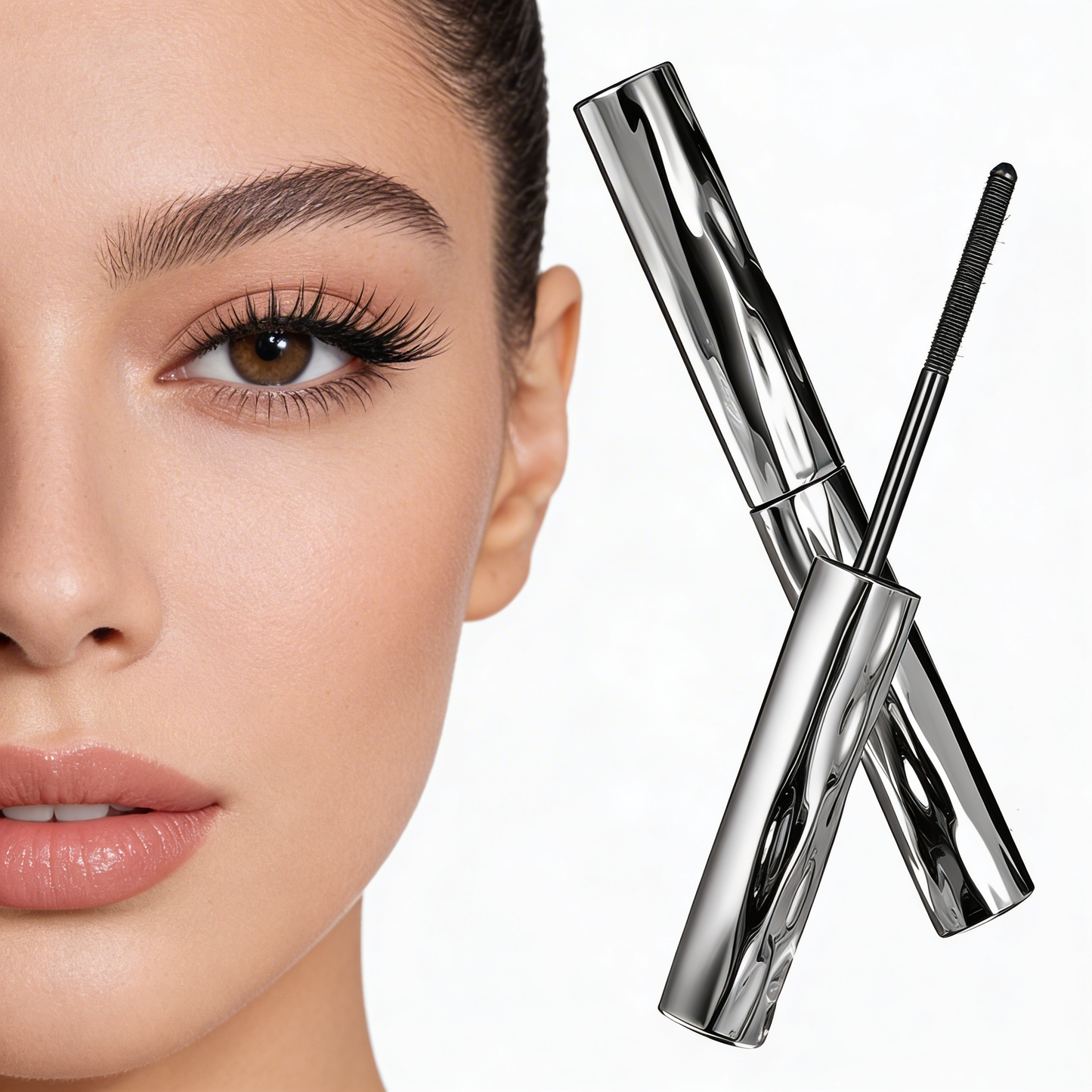 UltraLash Mascara – Verlängernde Seidenfaser Mascara mit Stahlbürste